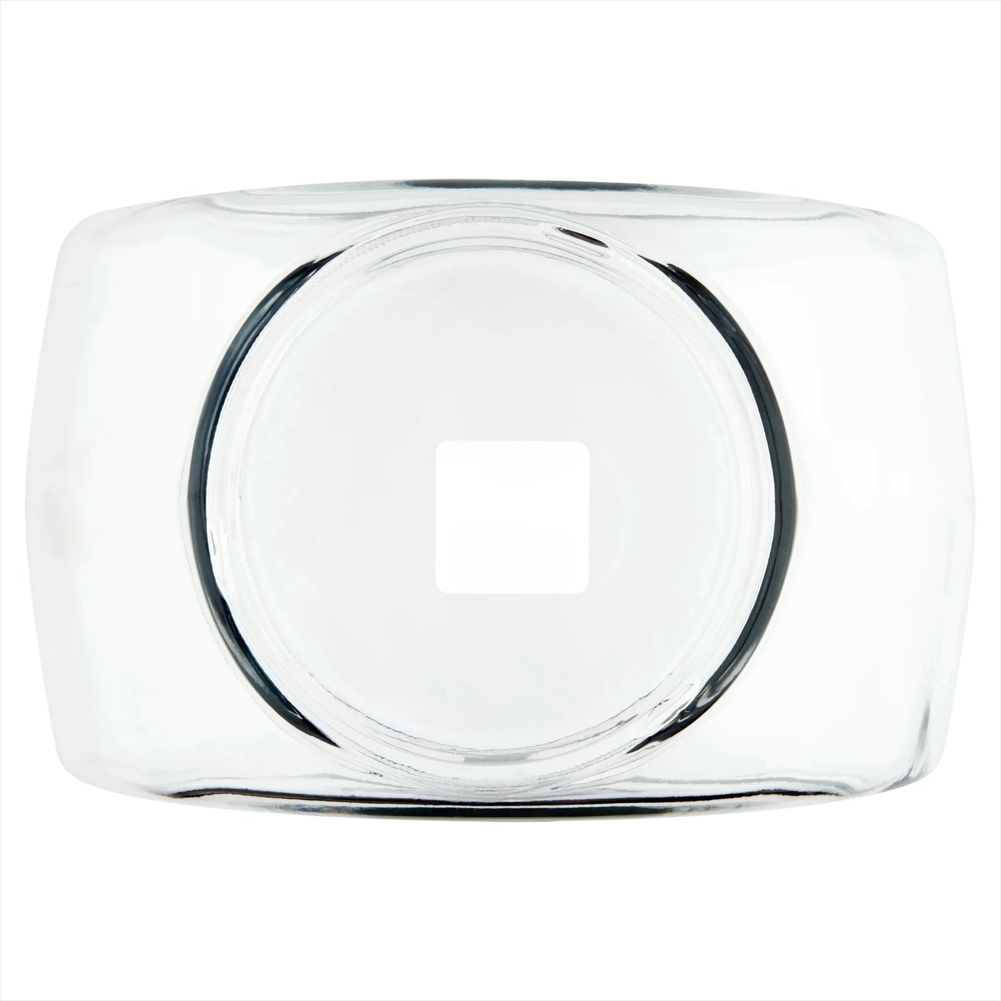 Drum Glass Fishbowl Clear Aquarium Bowl for Home Decor - Cheerful Home Finds