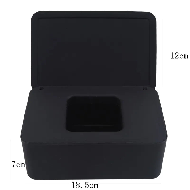 New Plastic Tissue Box Wet Tissue Holder Cover Home Organizer - Cheerful Home Finds