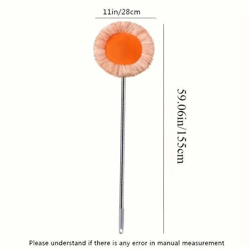 Ceiling Dust Removal Mop, Rotating Mop for All Surfaces - Cheerful Home Finds