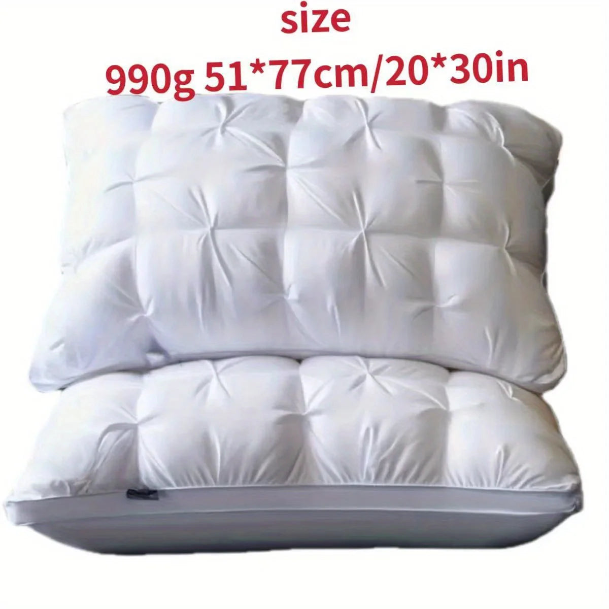 Luxurious 5-Star Hotel Quality Pillow 20x30 Inches Deep Sleep - Cheerful Home Finds