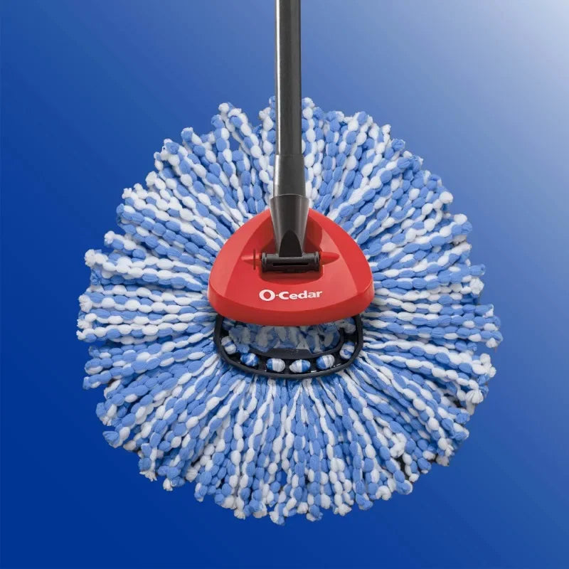 O Cedar RinseClean Clean Water Spin Mop and Bucket System Removes 99 Percent of Bacteria Two Tank Bucket System