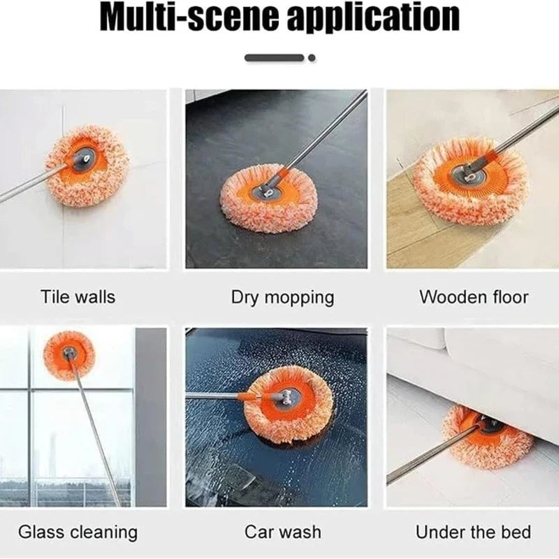 Ceiling Dust Removal Mop, Rotating Mop for All Surfaces - Cheerful Home Finds