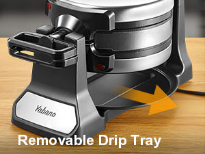 Belgian Waffle Maker Classic Rotating Iron Nonstick Plates - Cheerful Home Finds