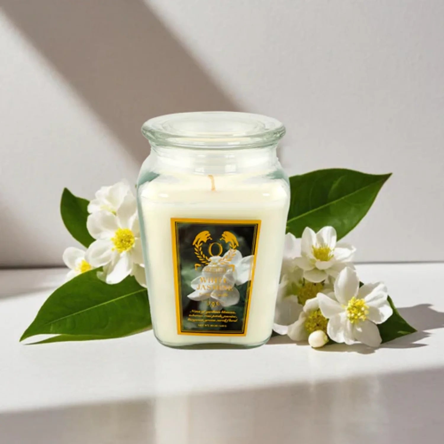 Toccata Aroma Scented Candles in 18oz Diamond Jar Elegance - Cheerful Home Finds