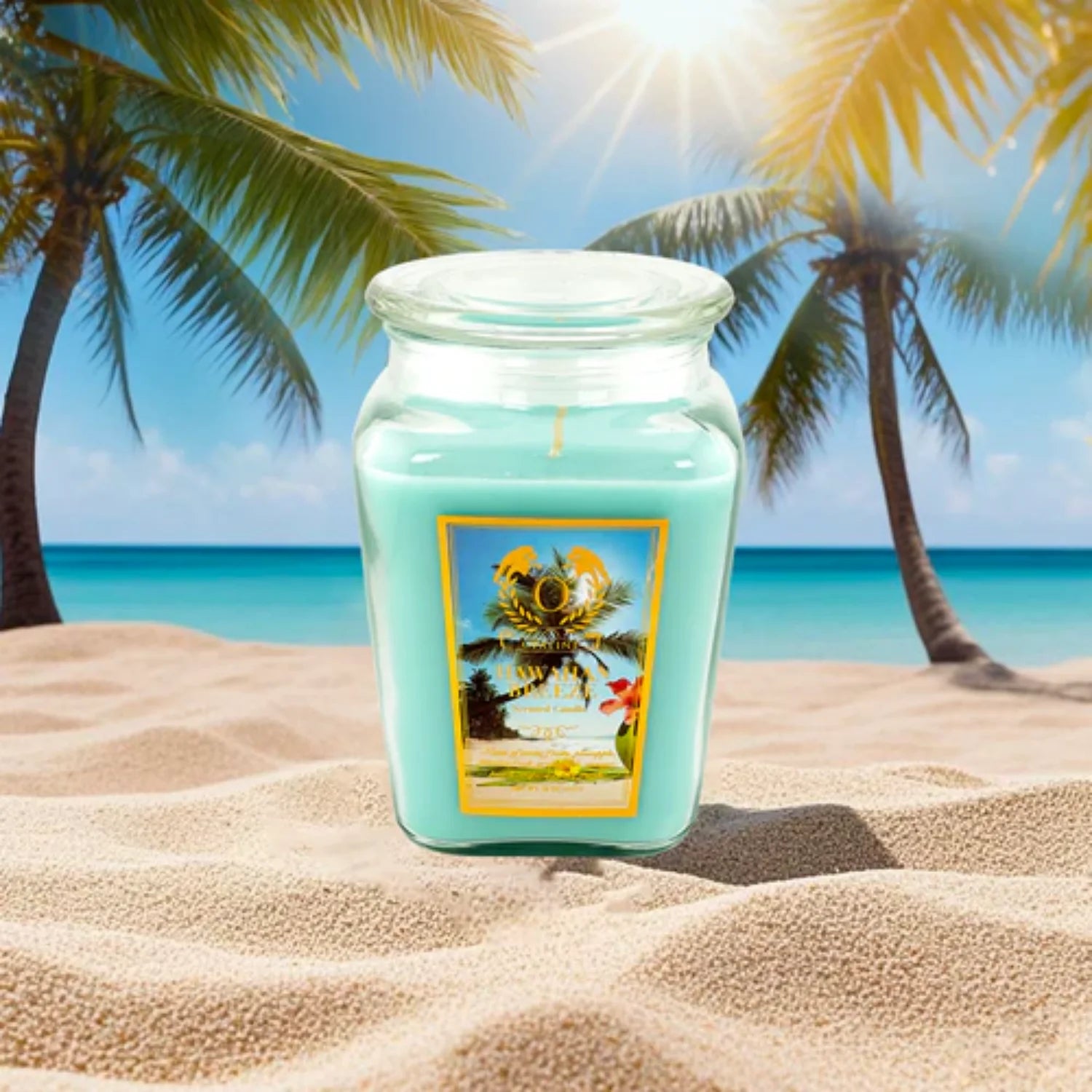 Toccata Aroma Scented Candles in 18oz Diamond Jar Elegance - Cheerful Home Finds