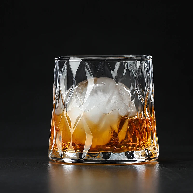1PCS Whiskey Glass, Old Fashioned Rocks Glasses Tumblers - Cheerful Home Finds