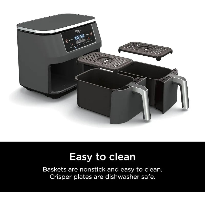 Ninja DZ201 Foodi 8 Quart 6-in-1 DualZone Air Fryer - Cheerful Home Finds
