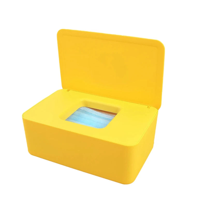 New Plastic Tissue Box Wet Tissue Holder Cover Home Organizer - Cheerful Home Finds