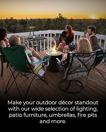 Wood Burning Fireplace Outdoor Steel Chimney Rectangular Fire Bowl Black - Cheerful Home Finds