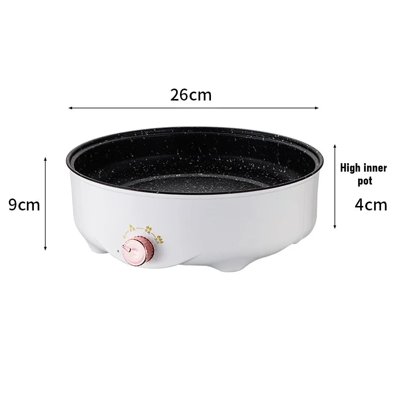 Electric MultiCooker Electric Frying Pan 220V Non-stick Cooking Machine - Cheerful Home Finds