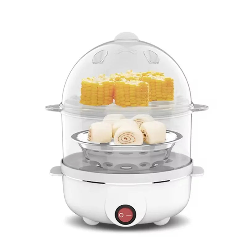 Multifunctional Egg Boiler Electric Egg Steamer Cooking Breakfast Machine - Cheerful Home Finds