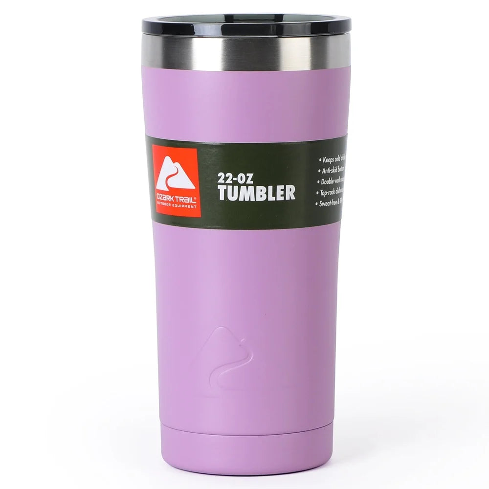 Insulated Stainless Steel Tumbler Double Wall Vacuum Travel Mug Keeps Drinks Hot or Cold Spill Proof Dishwasher Safe Sweat Free
