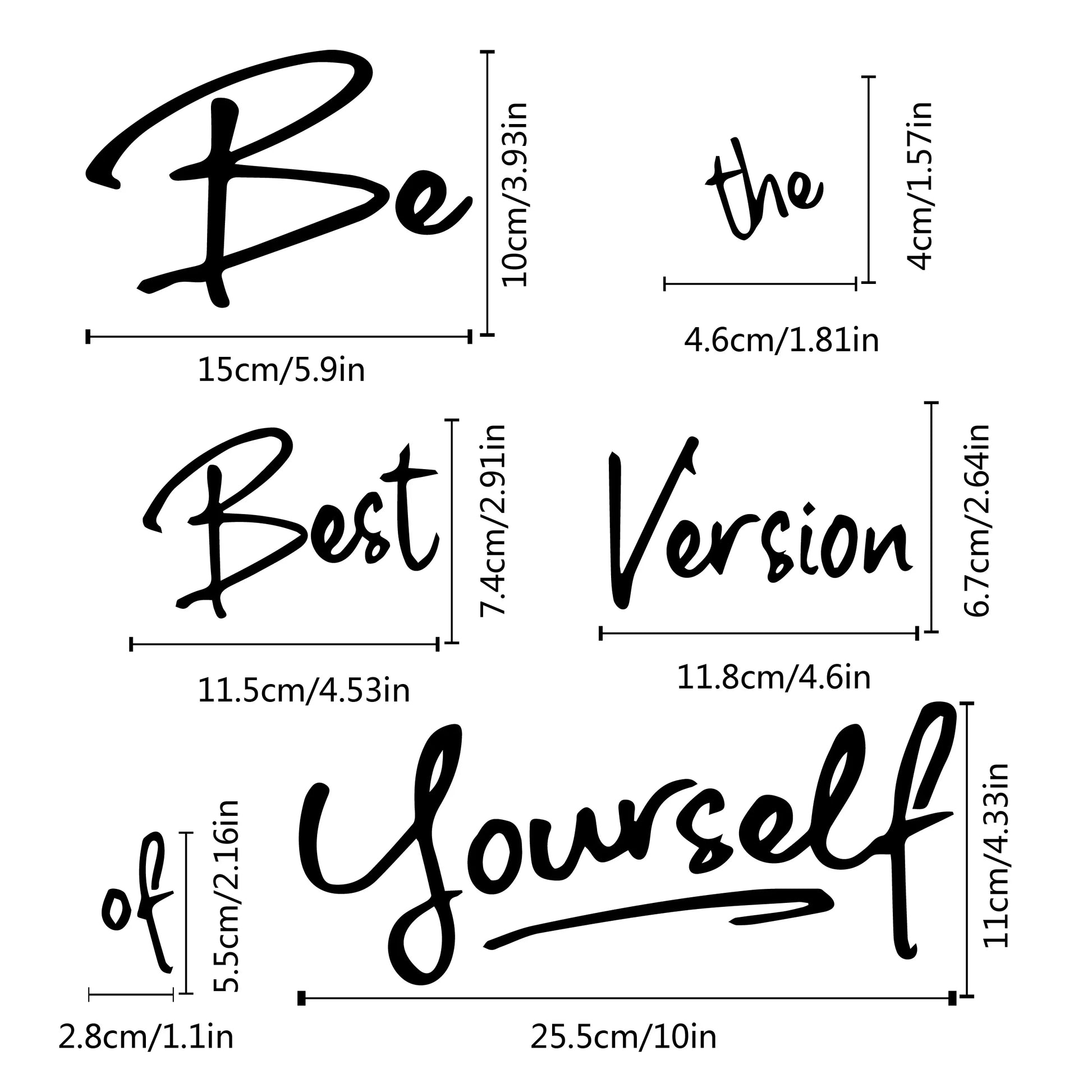 1pc Metal Wall Art with Get Shit Done Quote Black and White - Cheerful Home Finds