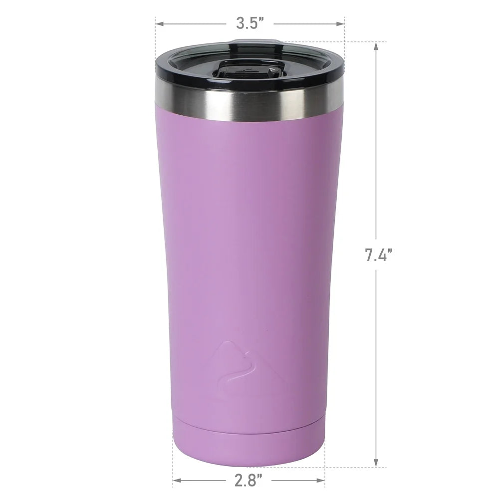 Insulated Stainless Steel Tumbler Double Wall Vacuum Travel Mug Keeps Drinks Hot or Cold Spill Proof Dishwasher Safe Sweat Free