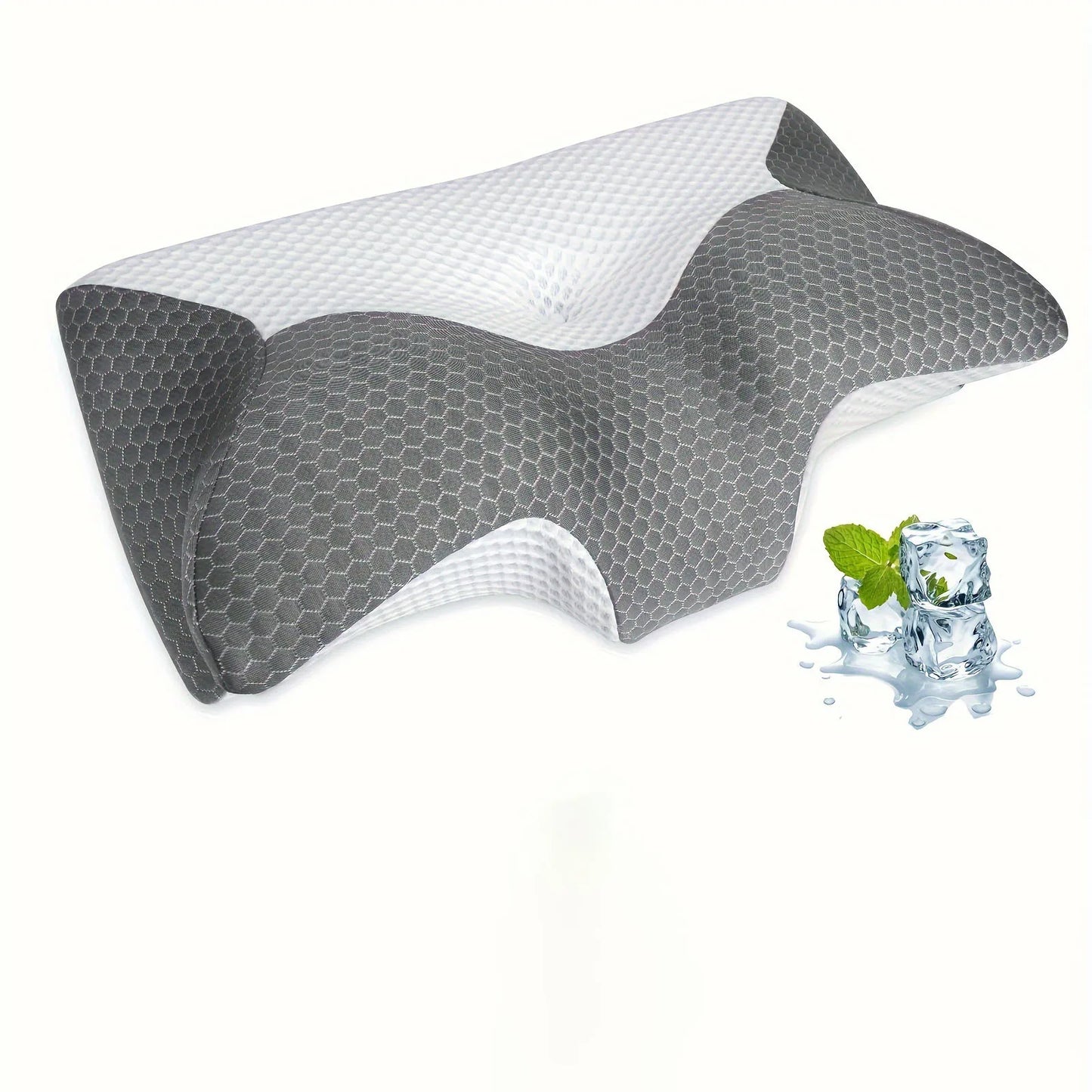 Cervical Memory Foam Pillow Pillows For Neck Shoulder Pain - Cheerful Home Finds