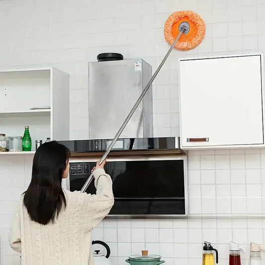 Ceiling Dust Removal Mop, Rotating Mop for All Surfaces - Cheerful Home Finds