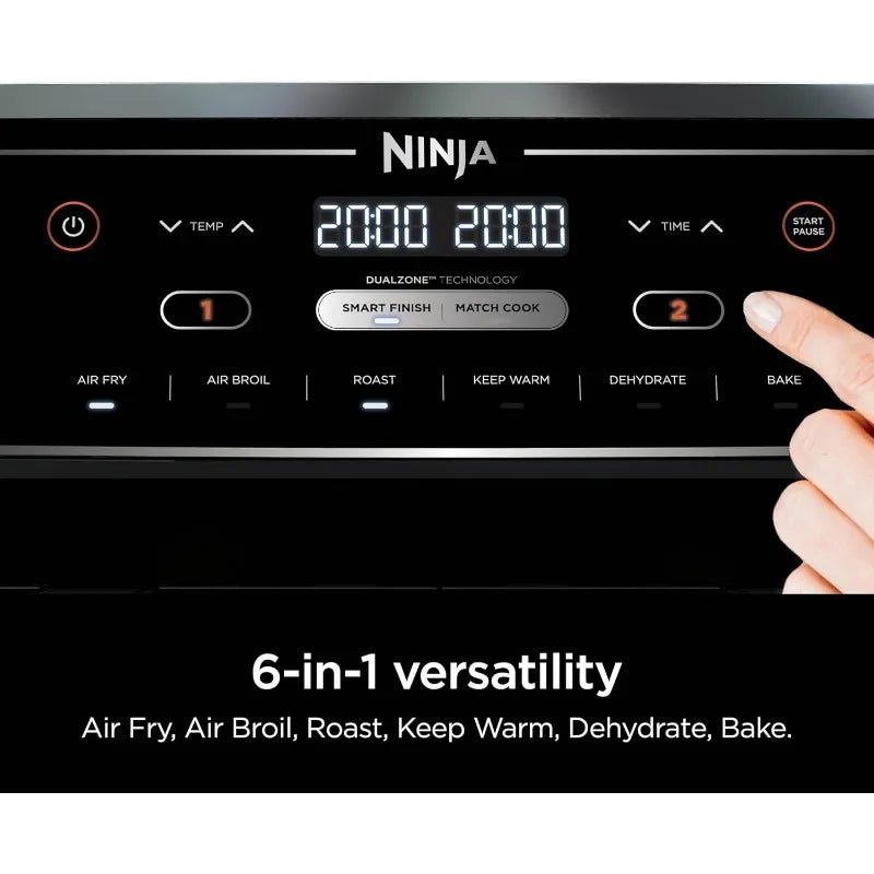 Ninja DZ201 Foodi 8 Quart 6-in-1 DualZone Air Fryer - Cheerful Home Finds