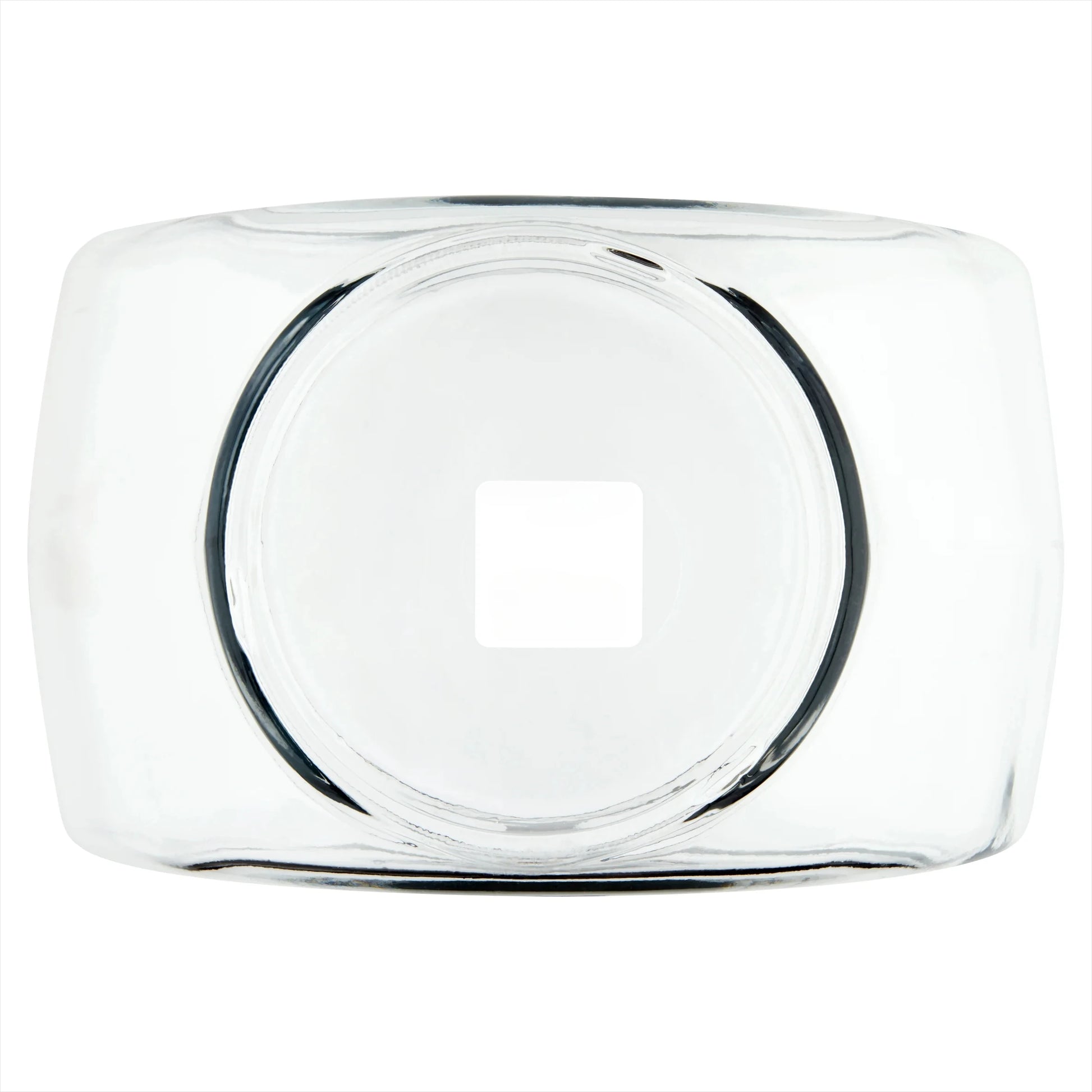 Drum Glass Fishbowl Clear Aquarium Bowl for Home Decor - Cheerful Home Finds
