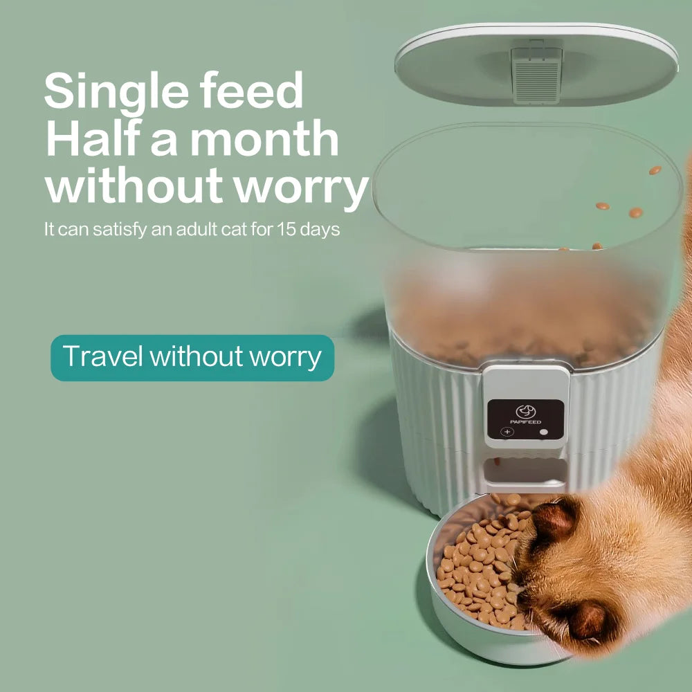 PAPIFEED Cat Automatic Feeder Dog Fixed Feeding Machine - Cheerful Home Finds