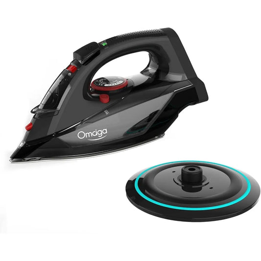Cordless Iron, 1500W Cordless Iron with Steam for Clothes - Cheerful Home Finds