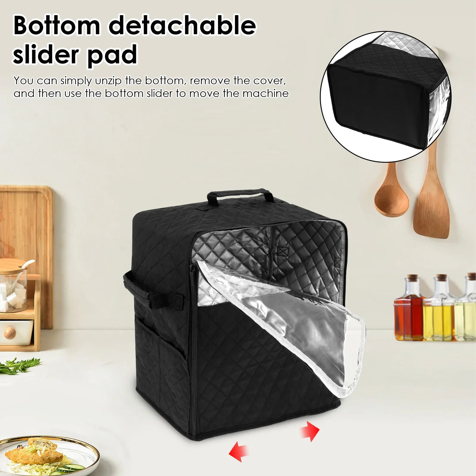 Stand Mixer Dust Cover Kitchen Vertical Mixer Storage Bag - Cheerful Home Finds