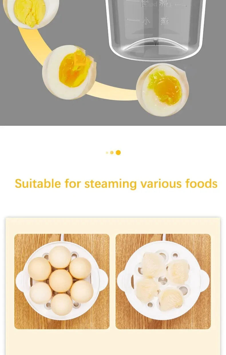 Multifunctional Egg Boiler Electric Egg Steamer Cooking Breakfast Machine - Cheerful Home Finds