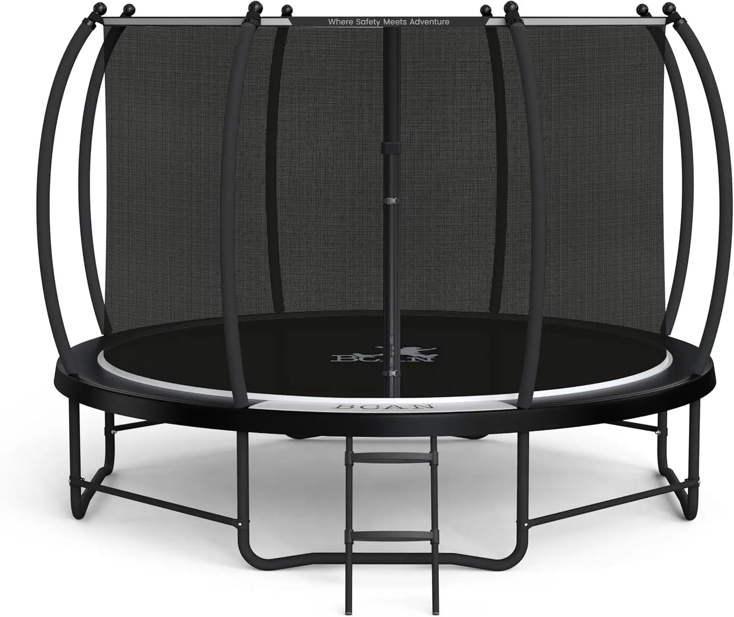 8FT 10FT 12FT 14FT 15FT 16FT Recreational Trampoline with Enclosure - Cheerful Home Finds