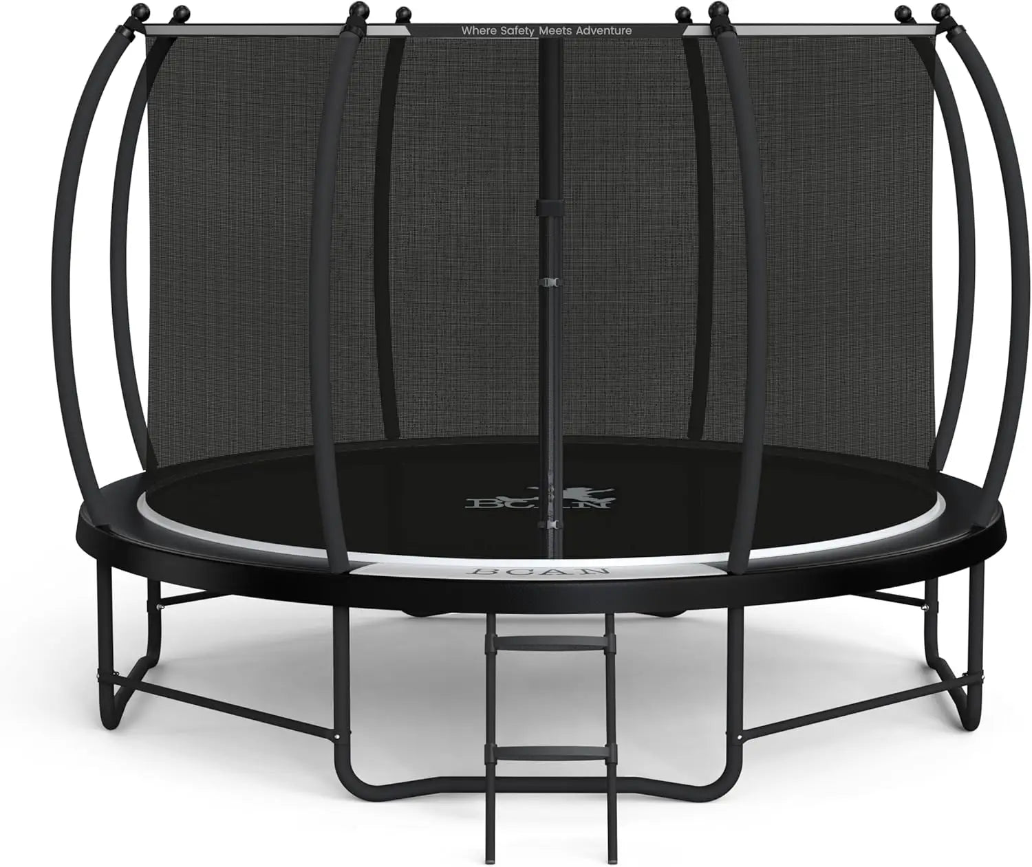 8FT 10FT 12FT 14FT 15FT 16FT Recreational Trampoline with Enclosure - Cheerful Home Finds