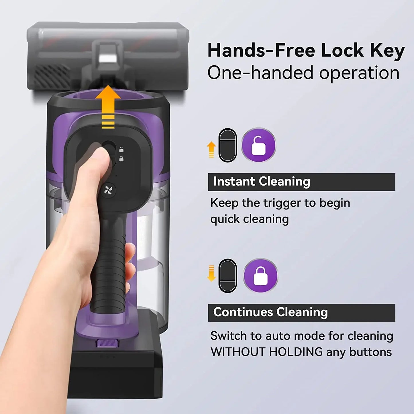 Inse S10 Cordless Vacuum Cleaner Set 30Kpa 350W Motor - Cheerful Home Finds