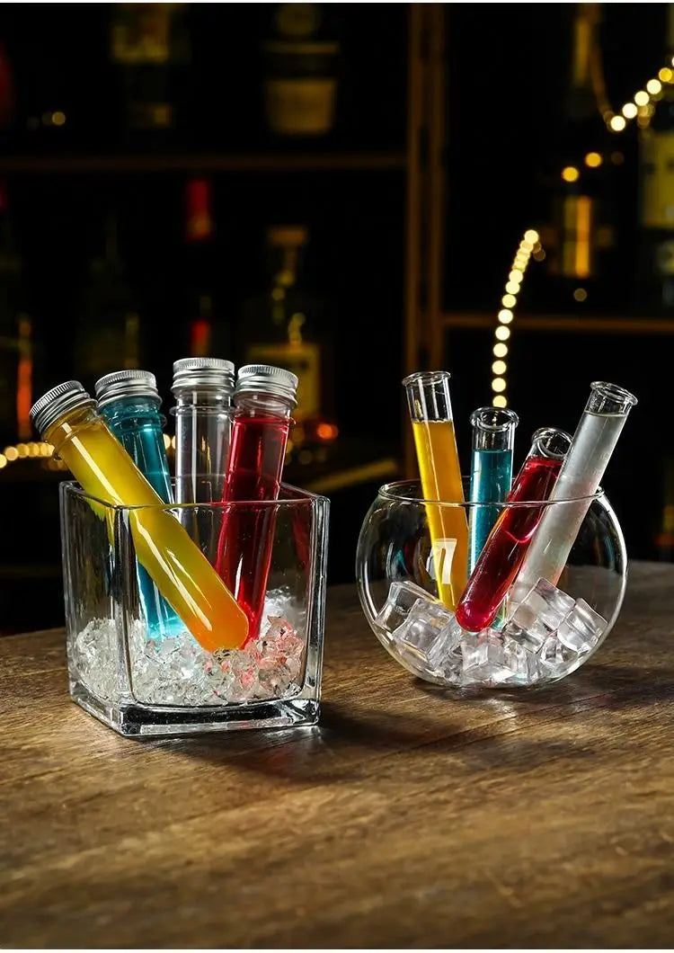 Creative Cocktail Glass High End Influencer Bar Wine Glasses Ins Straw Crystal High Appearance Level Glass