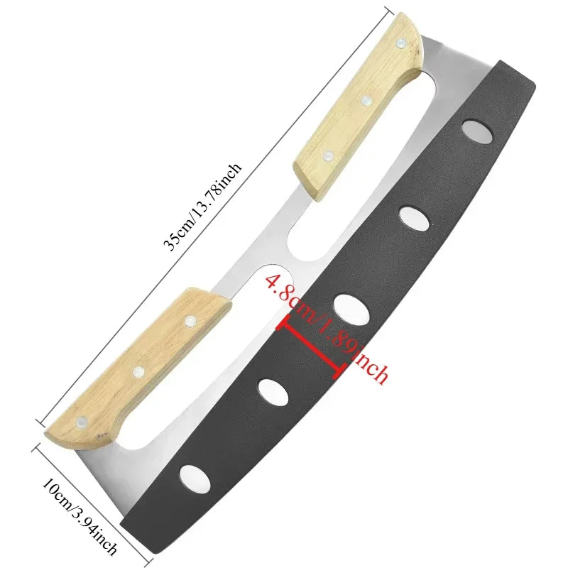 7/9/12/14inch Professional Pizza Spatula Paddle Perforated Aluminum Metal Pizza Turning Peel - Cheerful Home Finds