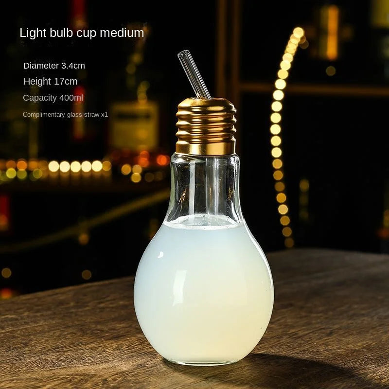 Creative Cocktail Glass High End Influencer Bar Wine Glasses Ins Straw Crystal High Appearance Level Glass