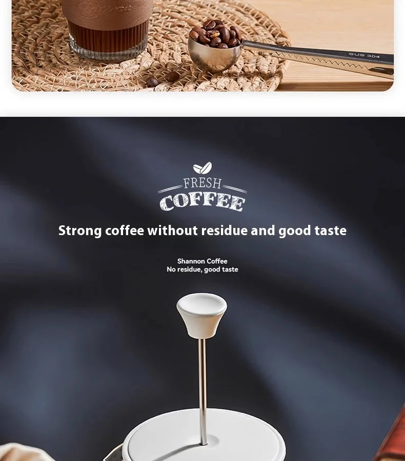 GIANXI Hand Press Coffee Maker Multi-Function Brewing Pot - Cheerful Home Finds