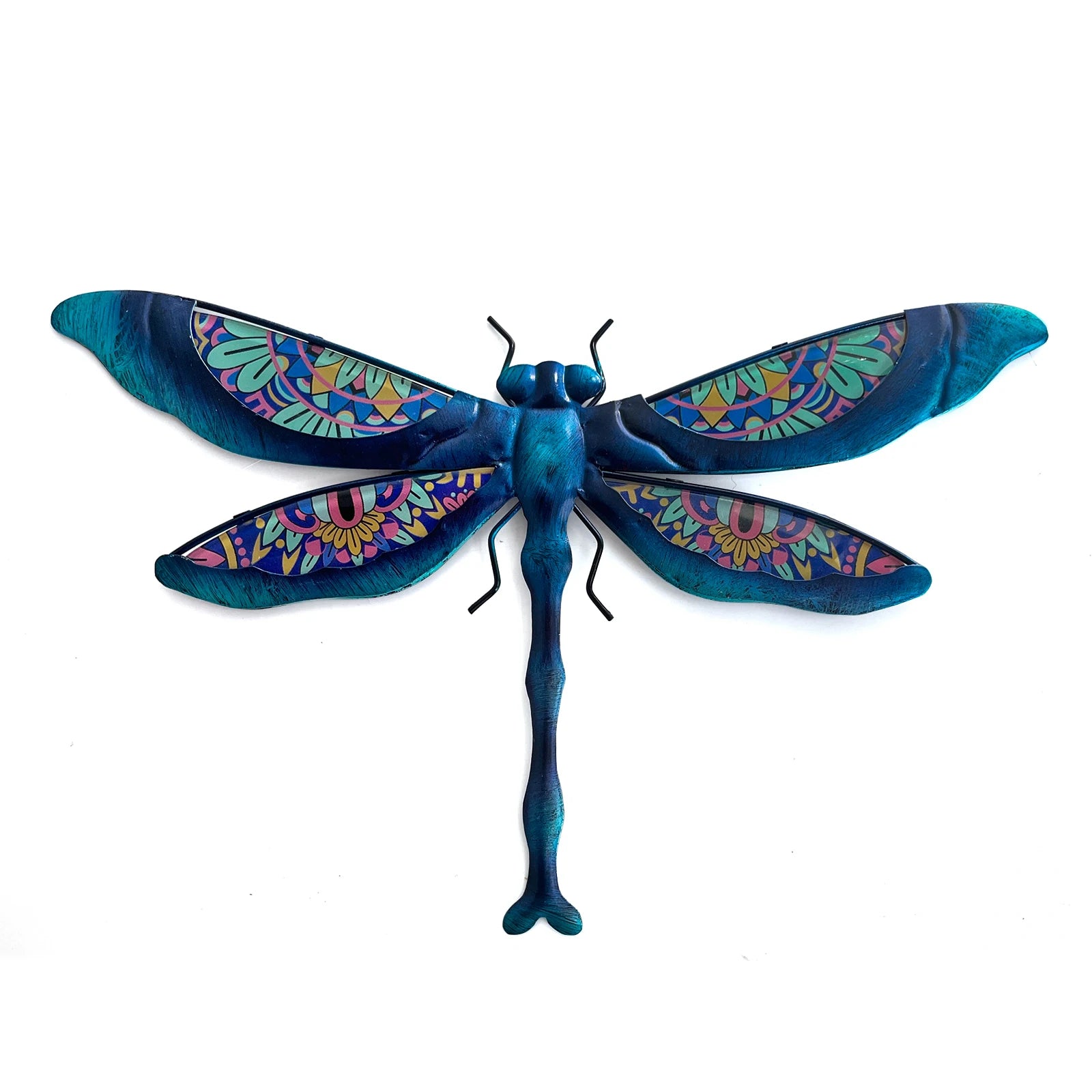 Metal Dragonfly Wall Art Outdoor Dragonfly Wall Decor - Cheerful Home Finds