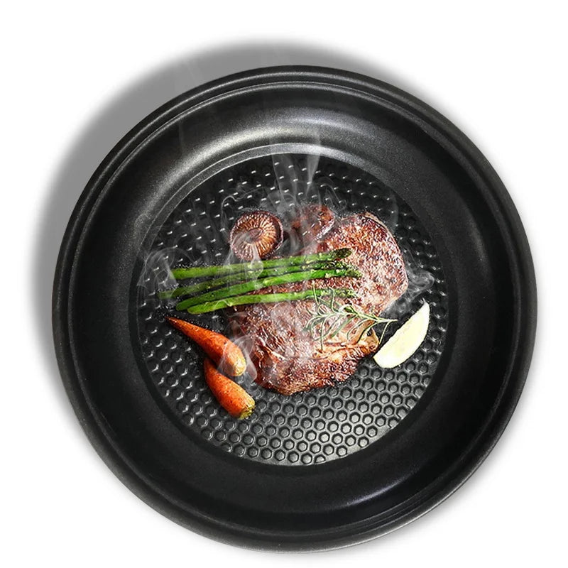 Electric MultiCooker Electric Frying Pan 220V Non-stick Cooking Machine - Cheerful Home Finds