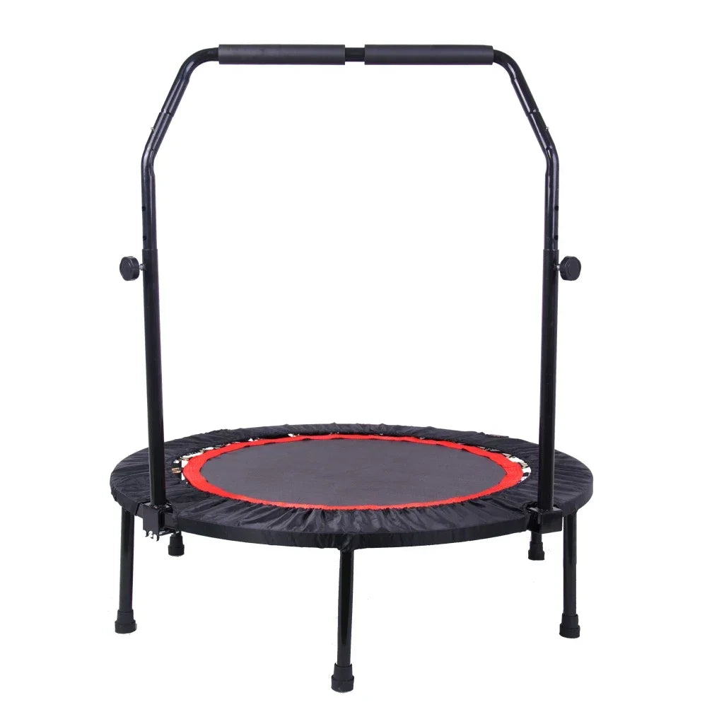 40 Inch Mini Exercise Trampoline for Adults or Kids Indoor Fitness Rebounder Max Load 300LBS - Cheerful Home Finds