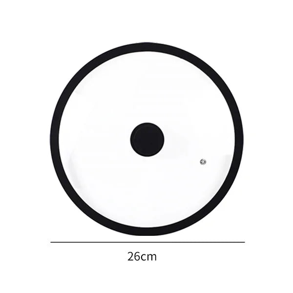 Vented Tempered Glass Universal Lid for Pot Pan Skillet - Cheerful Home Finds