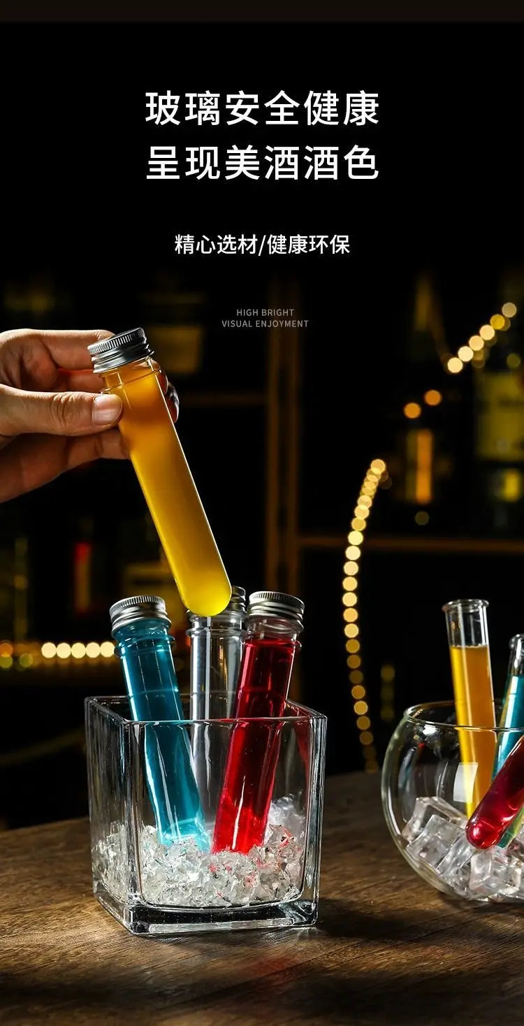 Creative Cocktail Glass High End Influencer Bar Wine Glasses Ins Straw Crystal High Appearance Level Glass