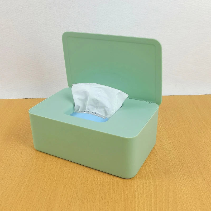 New Plastic Tissue Box Wet Tissue Holder Cover Home Organizer - Cheerful Home Finds