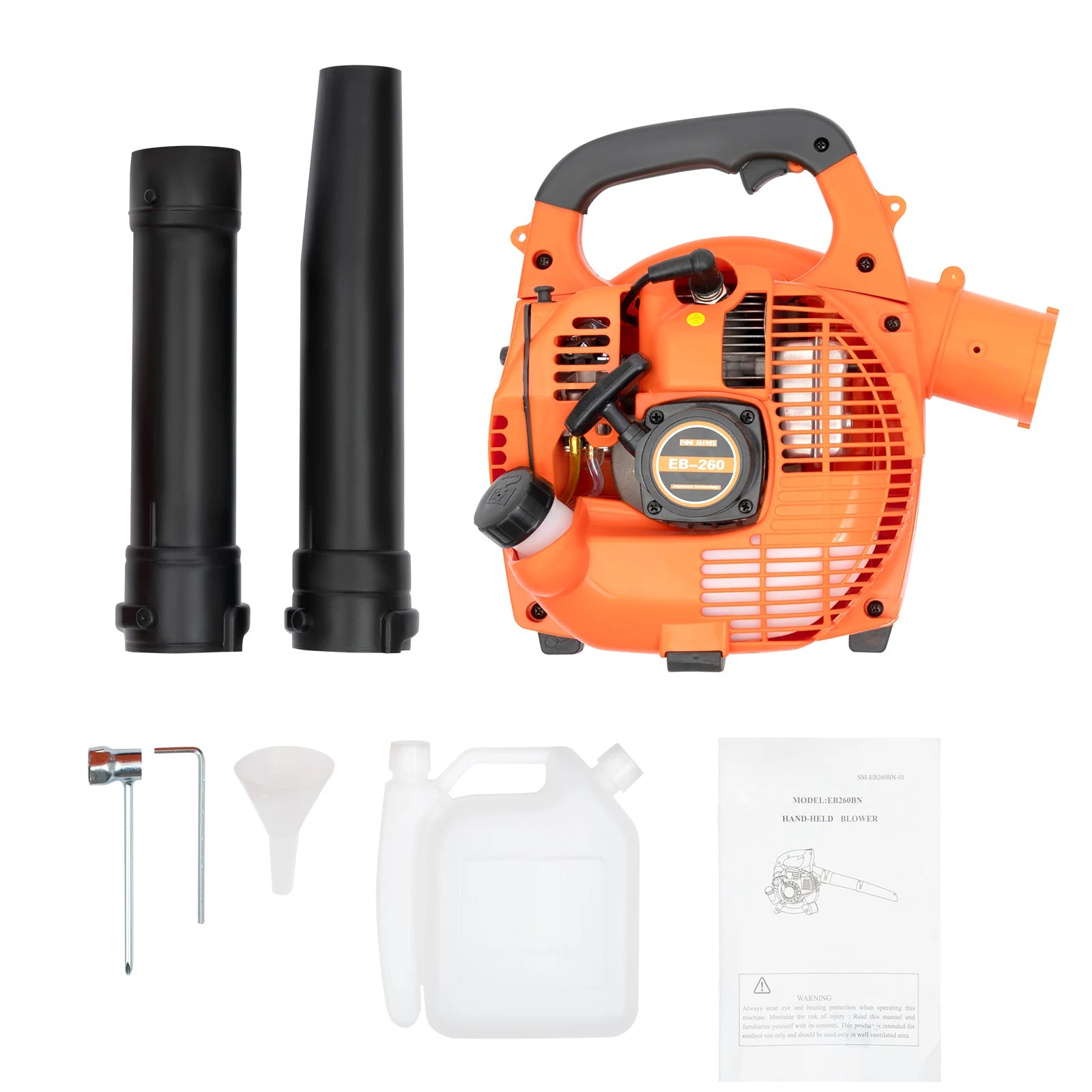 Gas Leaf Blower 25.4CC 2-Stroke Commercial Handheld Tool - Cheerful Home Finds