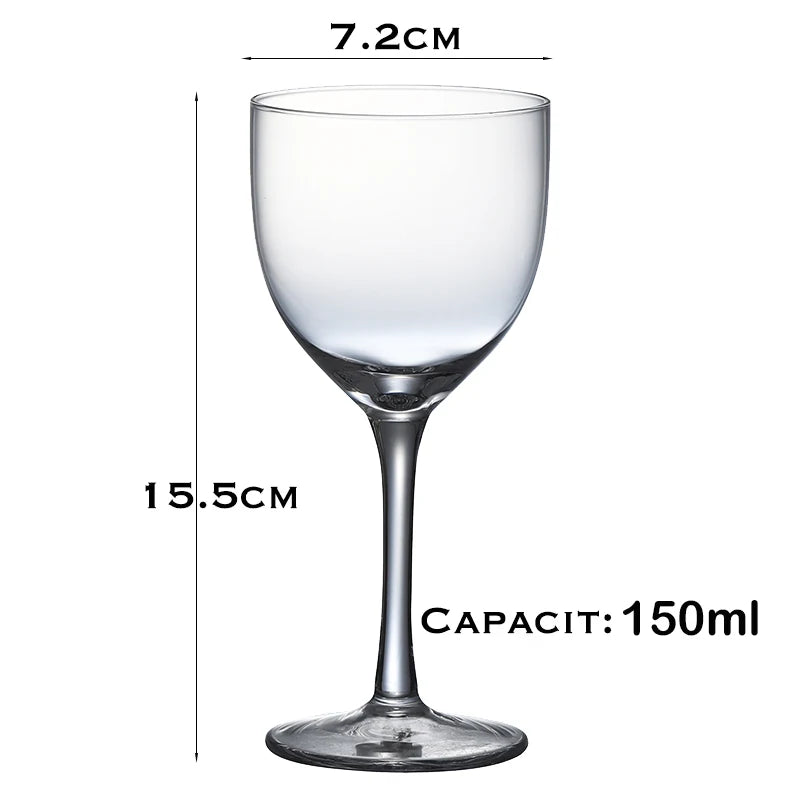 Nick and Nora Coupe Cocktail Glasses - Vintage Handblown Glass - Cheerful Home Finds