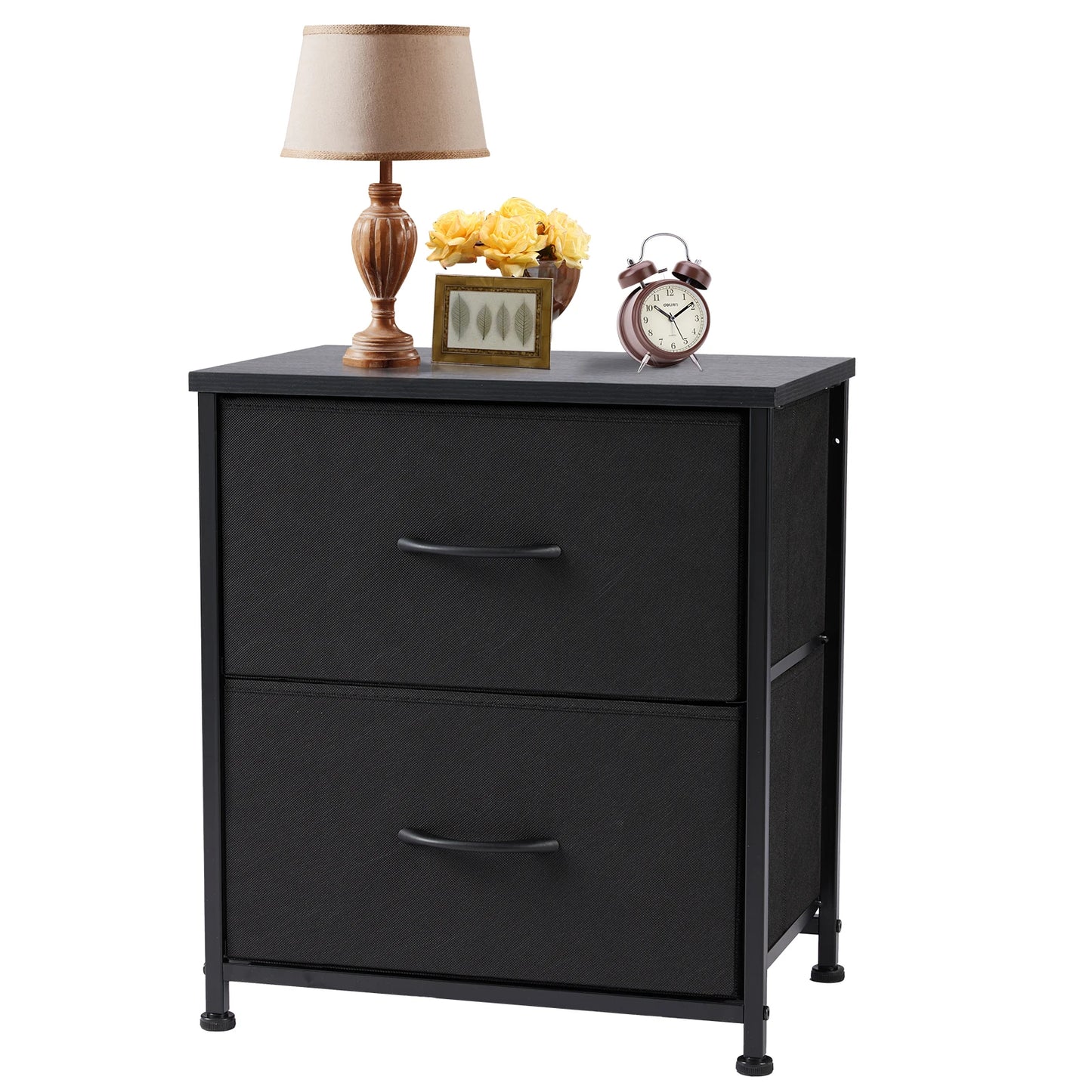 JHK Nightstand Bedside Coffee Sofa Tea Table Storage Chest - Cheerful Home Finds