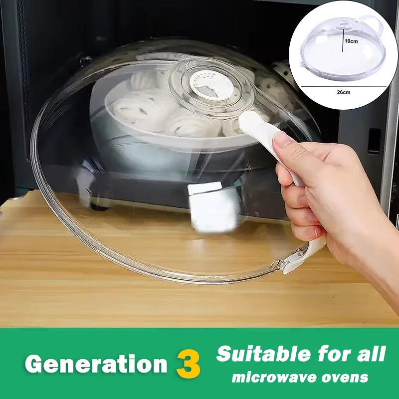 New Microwave Oil-proof Cover High Temperature Resistant - Cheerful Home Finds