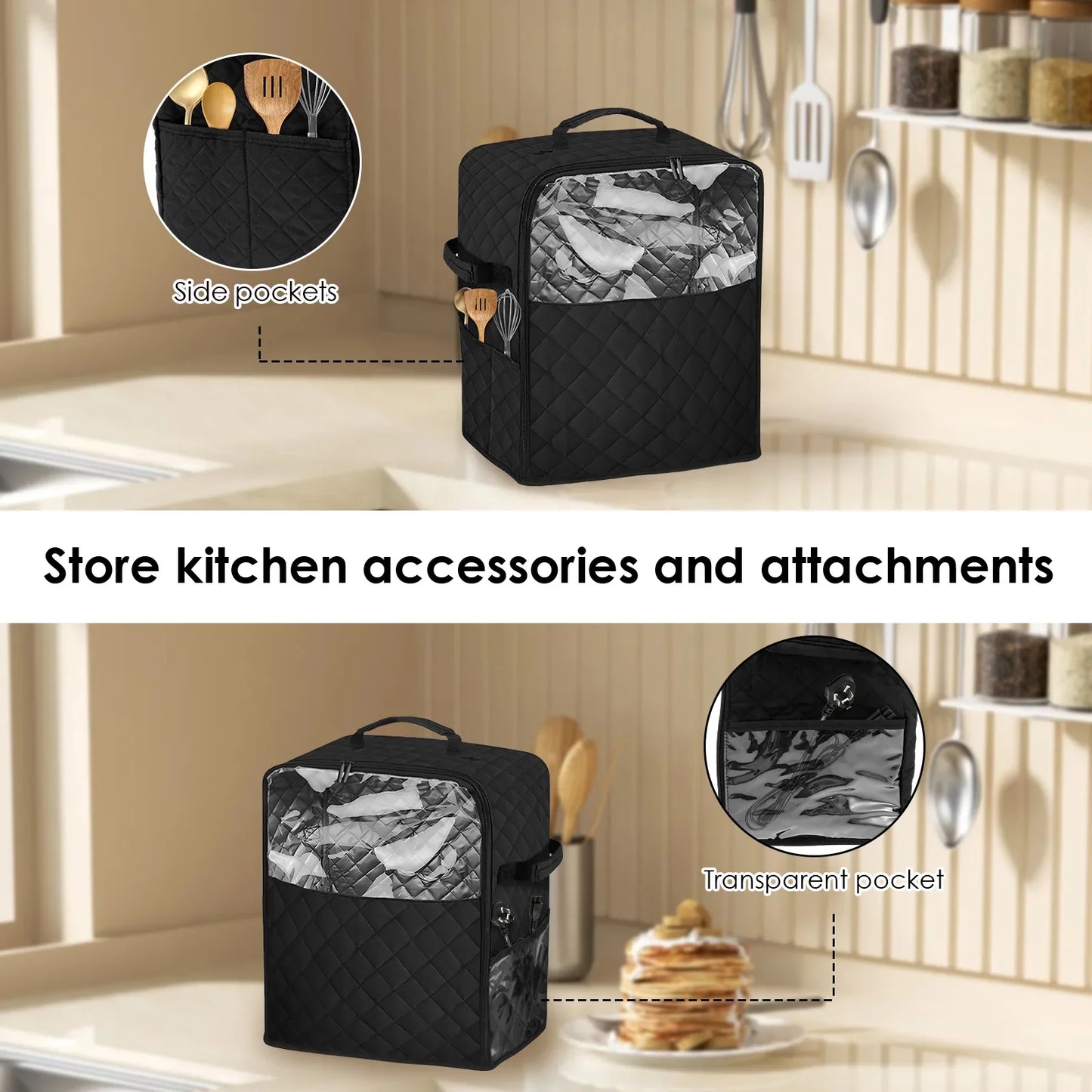 Stand Mixer Dust Cover Kitchen Vertical Mixer Storage Bag - Cheerful Home Finds
