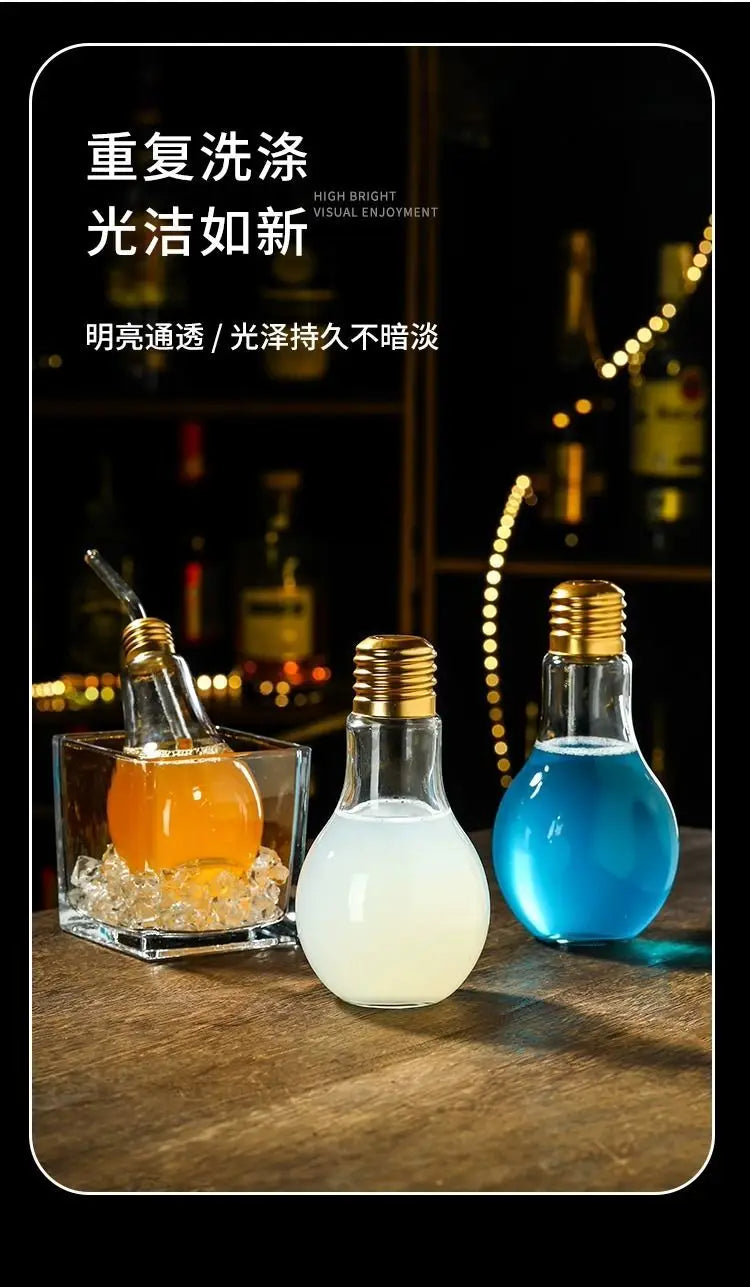 Creative Cocktail Glass High End Influencer Bar Wine Glasses Ins Straw Crystal High Appearance Level Glass