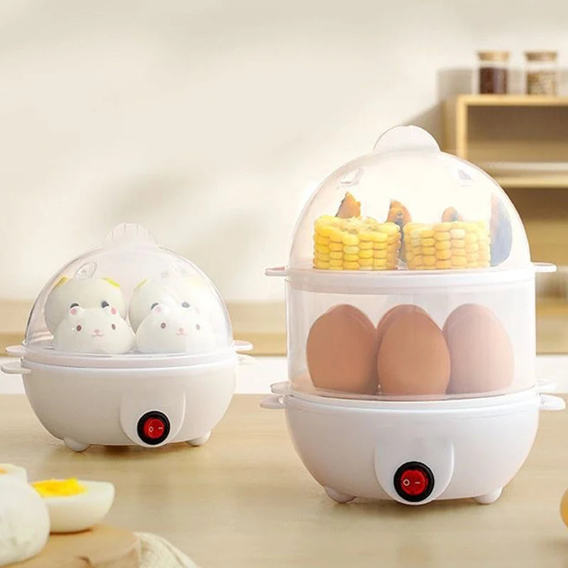 Multifunctional Egg Boiler Electric Egg Steamer Cooking Breakfast Machine - Cheerful Home Finds
