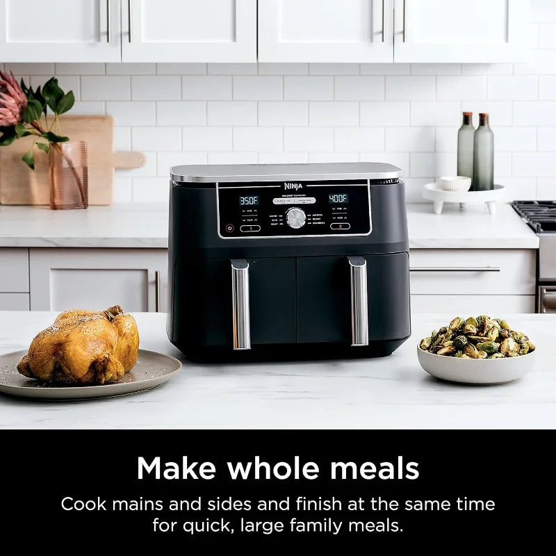 Ninja DZ201 Foodi 8 Quart 6-in-1 DualZone Air Fryer - Cheerful Home Finds