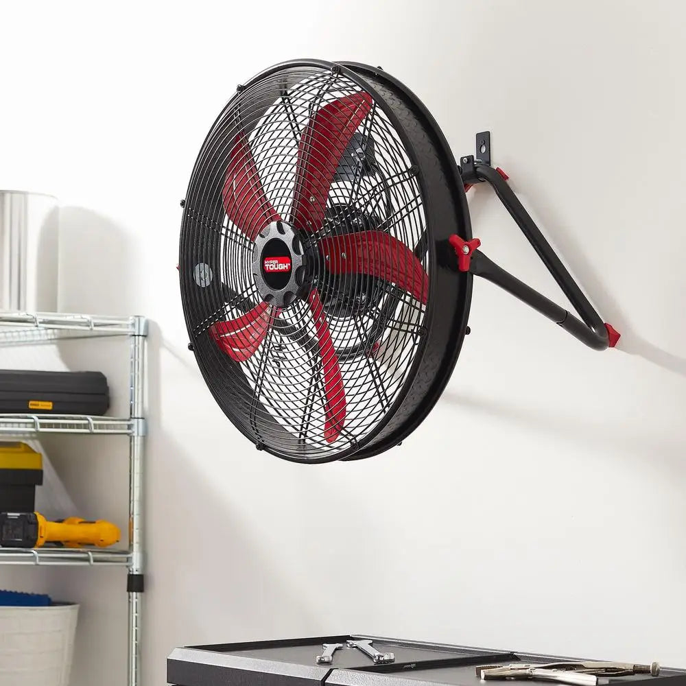 20 Inch High Velocity Sealed Motor Drum Fan Wall Mountable - Cheerful Home Finds