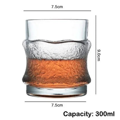 1PCS Whiskey Glass, Old Fashioned Rocks Glasses Tumblers - Cheerful Home Finds