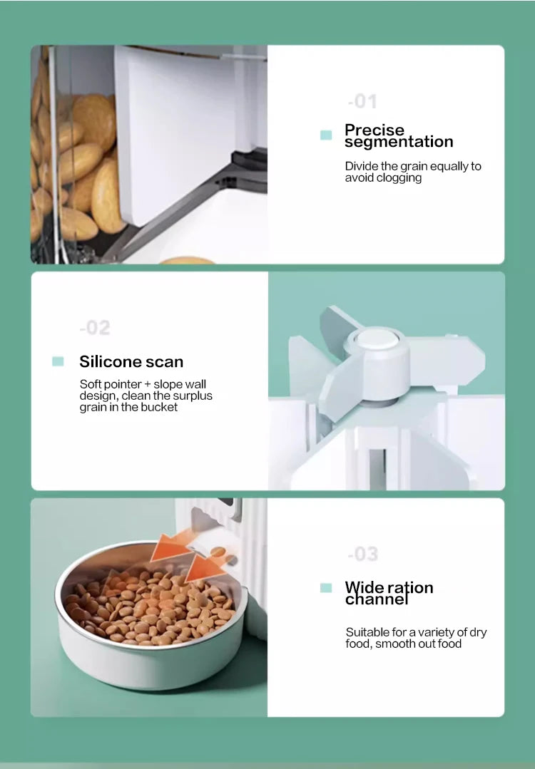 PAPIFEED Cat Automatic Feeder Dog Fixed Feeding Machine - Cheerful Home Finds